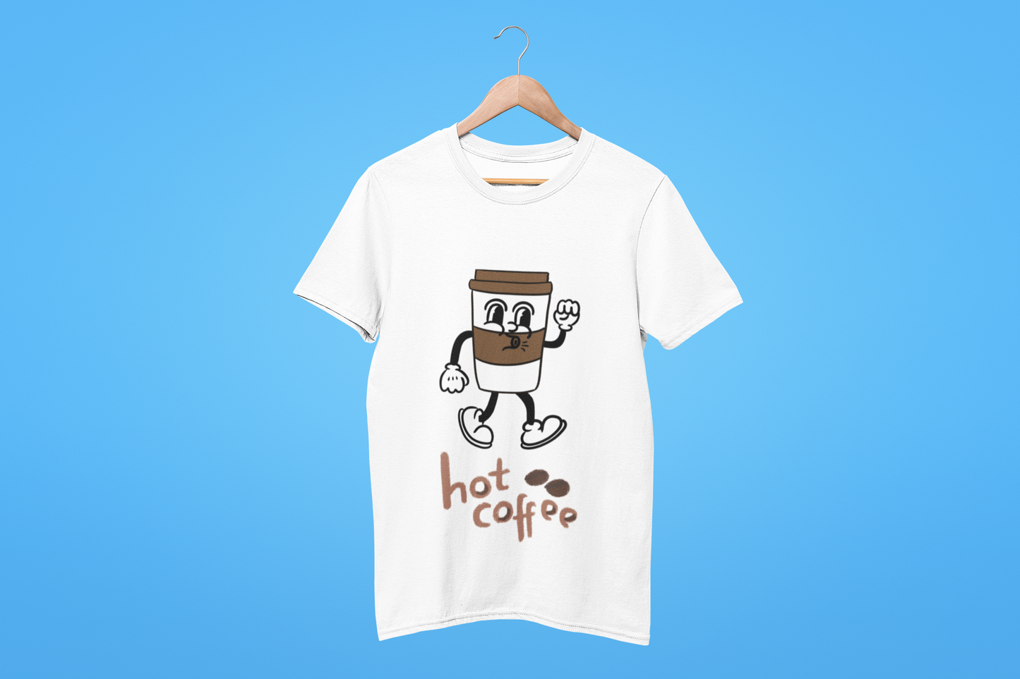 Hot Coffee – Oversized Unisex T-Shirt by Ghostwear