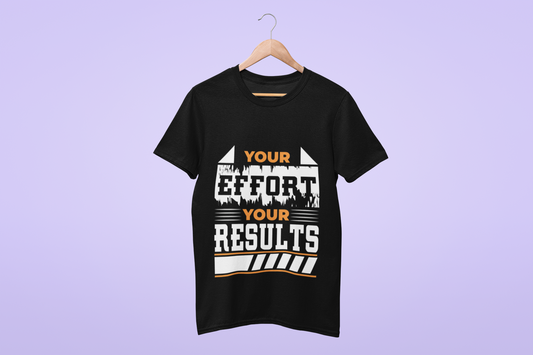 Ghostwear Your Efforts Your Results Gym T-Shirt