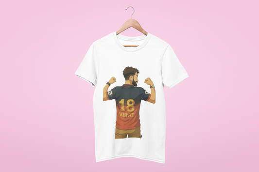 Virat Mode On" Oversized Cricket T-Shirt – Ghostwear