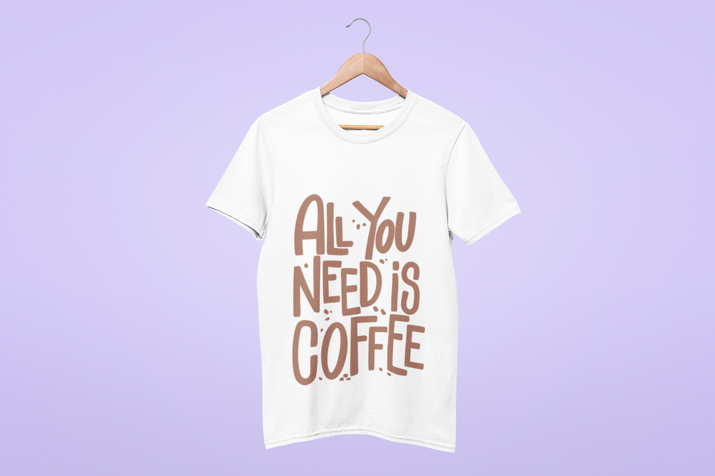 All You Need Is Coffee – Oversized Unisex T-Shirt by Ghostwear