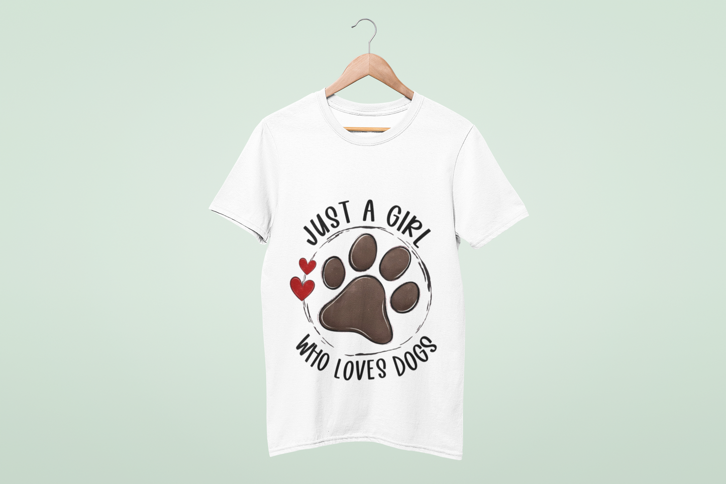 Ghostwear Just a Girl Who Loves Dog T-Shirt