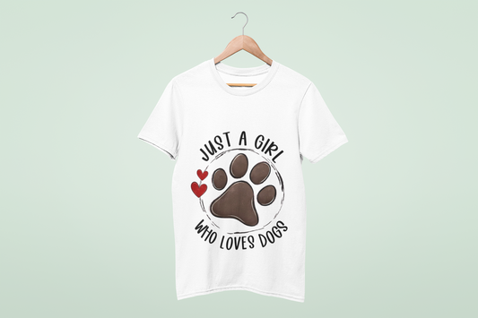 Ghostwear Just a Girl Who Loves Dog T-Shirt