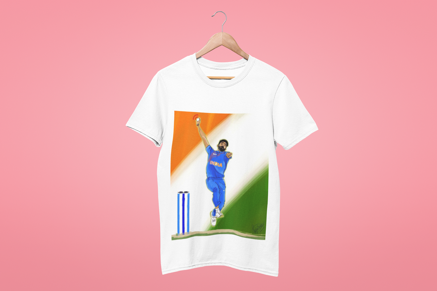 Bumrah Magic – Cricket Edition Oversized T-Shirt by Ghostwear
