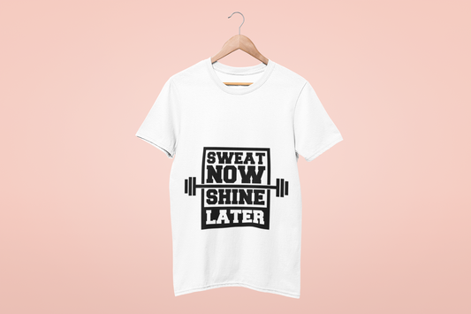 Ghostwear "Sweat Now Shine Later" Gym T-Shirt