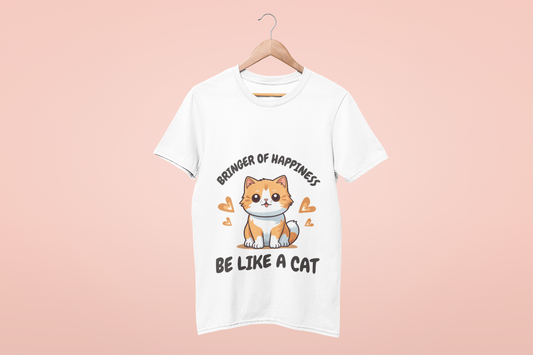 Cat T-Shirts – Oversized Graphic Tees for Happy Cat Lovers
