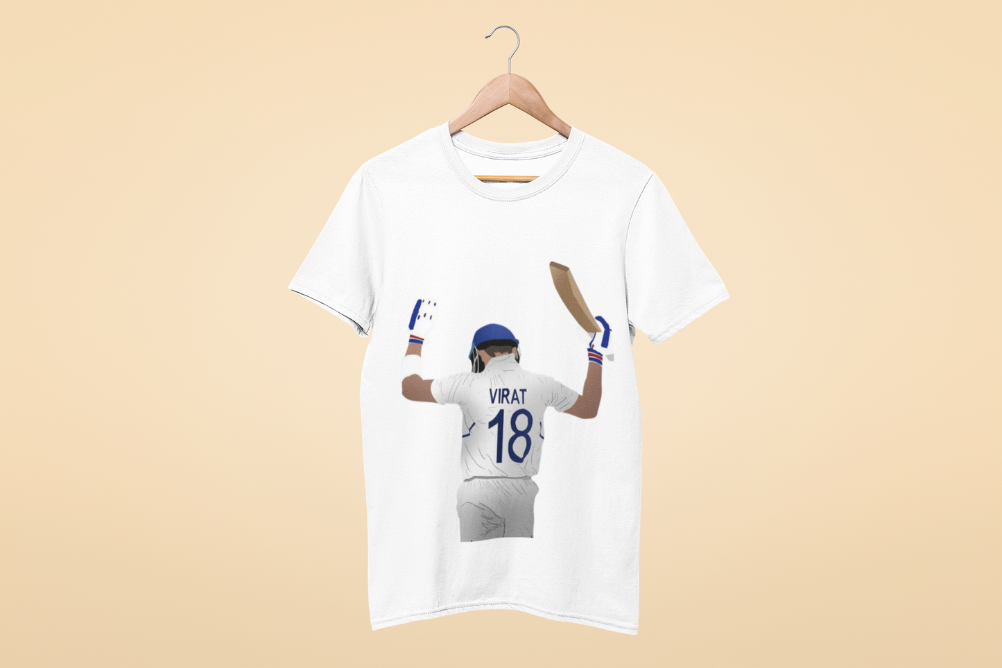 Virat Mode On – Cricket Oversized T-Shirt by Ghostwear