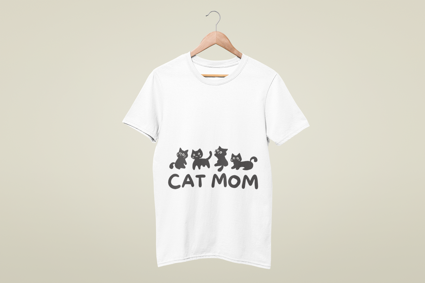 Cat Mom T-Shirts – Oversized Graphic Tees for Cat Lovers