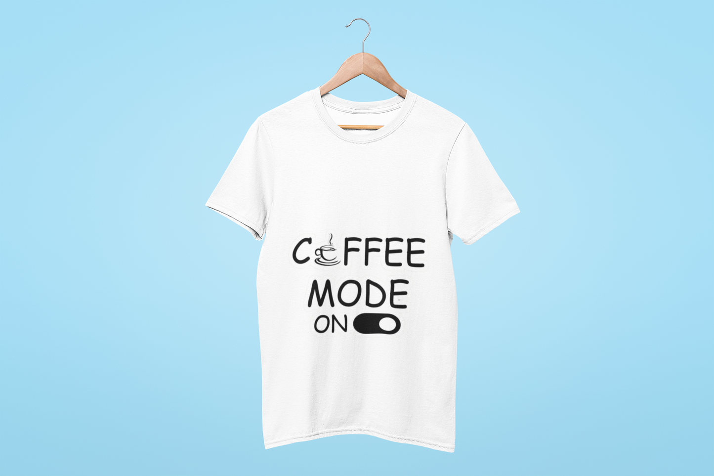 Coffee Mode On Oversized T-Shirt – Ghostwear
